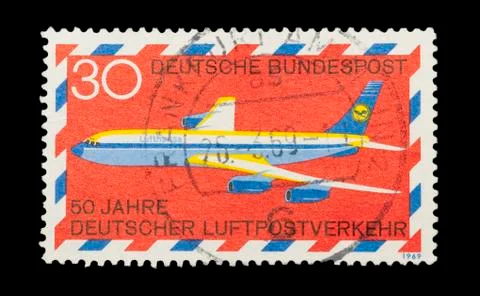 German airmail Stock Photos