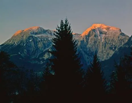 German Alps Stock Photos