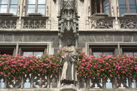 German architecture in munich Stock Photos