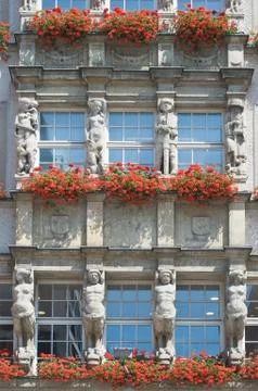 German architecture Stock Photos