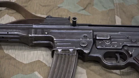 A German Assault Rifle StG Stock Footage 239731623