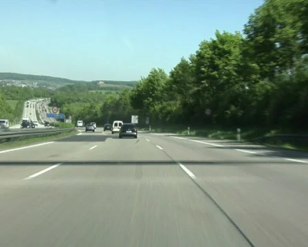 German Autobahn Stock Footage 130585