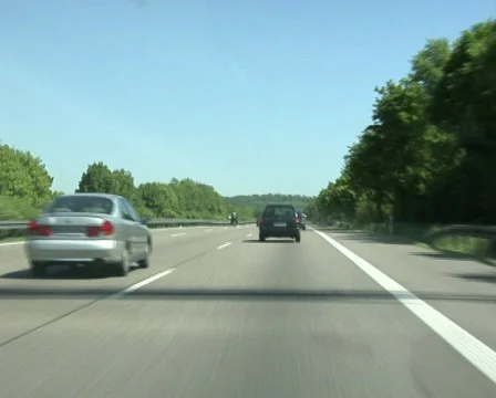 German Autobahn Stock Footage 130592