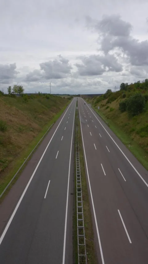 The german autobahn infrastructure. Mobility and transportation in Germany Stock Footage 290882599