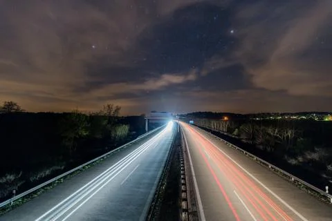 German Autobahn Stock Photos