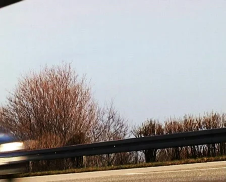 German Autobahn - speed up Stock Footage 64753