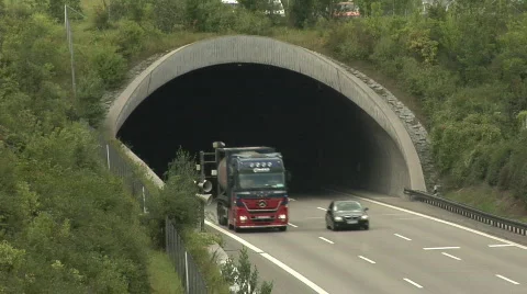 German Autobahn traffic Video stock 82463