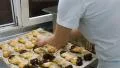 german baker dip pastery roll into liquid chocolate 4k 11695 4k or 4k+ Resolution