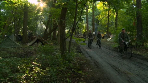 German Bicycles WW2 Stock Footage 43066949