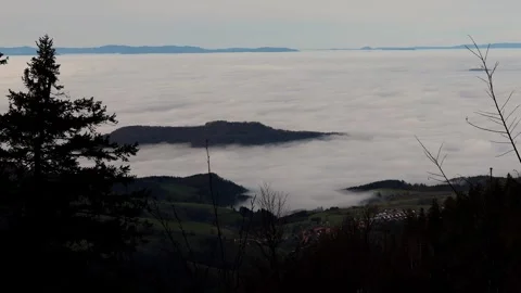 The german black forest in winter 4k 25fps video Stock Footage 296220737