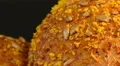 german bread radial dolly spelt chia bun close 4k or 4k+ Resolution