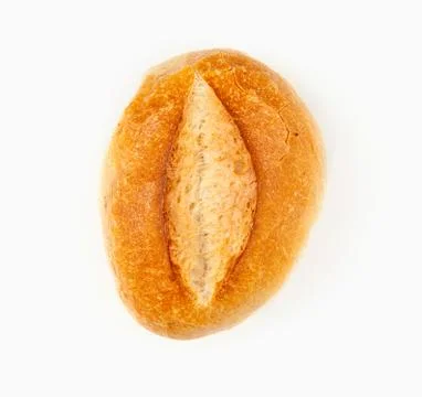 German bread roll or bun Stock Photos