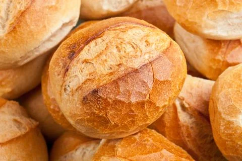 German bread rolls bun Stock Photos