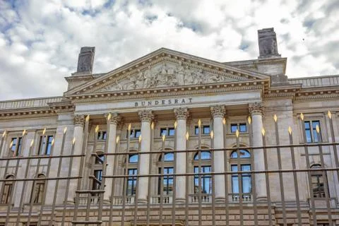 German Bundesrat, Berlin Stock Photos