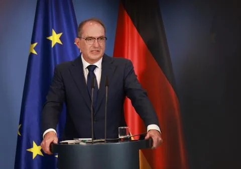 German cabinet approves legislative package to give intelligence services new po Stock Photos