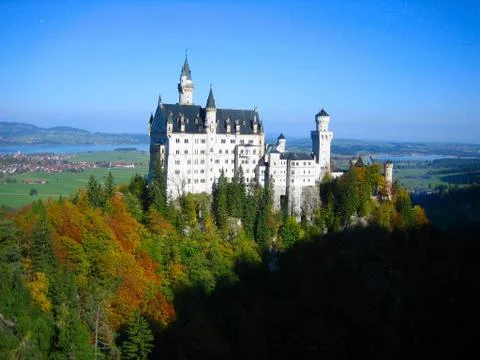 German Castle Stock Photos