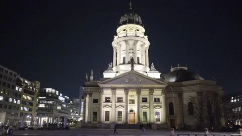 German Cathedral at Gendarmenmarkt Berlin Stock Footage 150367191