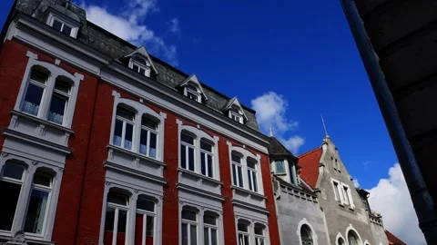 The german city of eckernfoerde 4k video 스톡 동영상 336615165