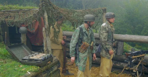 German command post 12 Видео 46287613