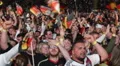 German Crowd People Celebrating Cheering Goal Germany Team in World Cup 2014 HD Footage