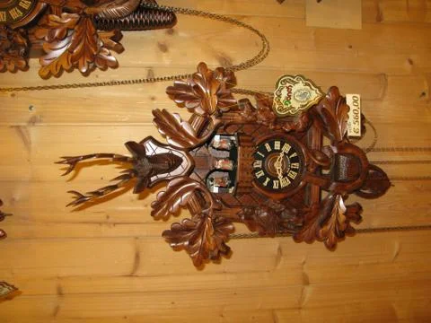German cuckoo clock Stock Photos