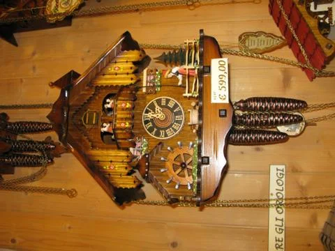 German cuckoo clock Stock Photos