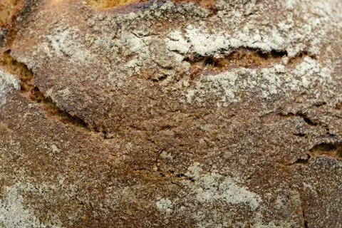 German dark bread texture background Stock Photos