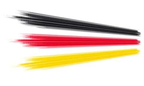German flag abstract Stock Illustration