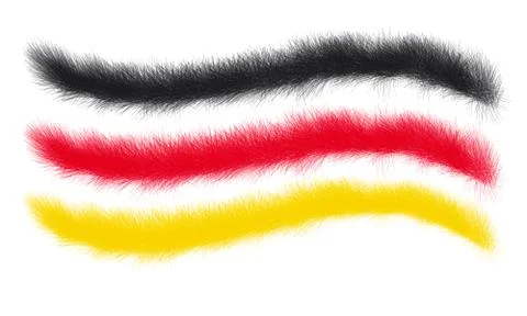 German flag abstract Stock Illustration