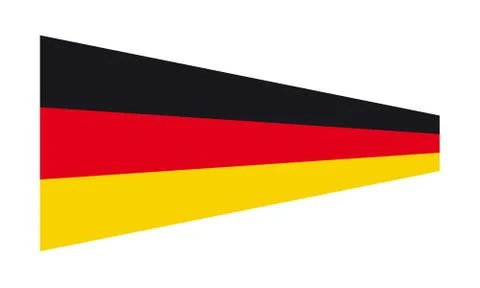 German flag abstract Stock Illustration