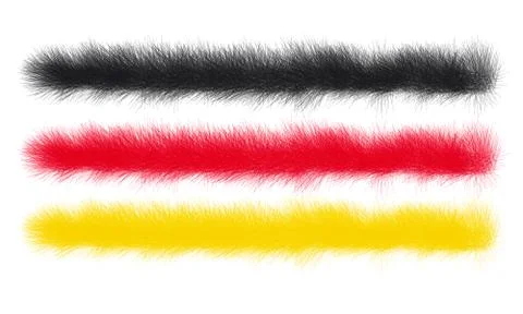 German flag abstract Stock Illustration