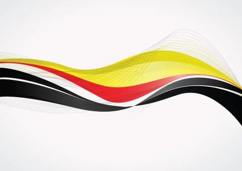 German flag background Stock Illustration
