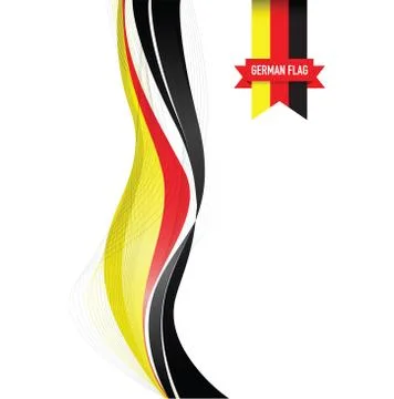 German flag background Stock-Illustration