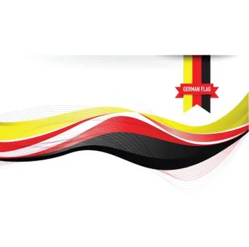 German flag background 스톡 일러스트