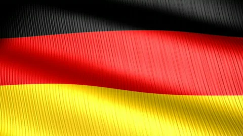 German flag background with wave Video stock 104102