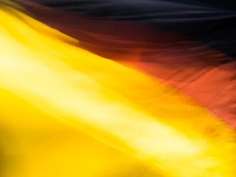 German flag blurred 2 Stock Photos