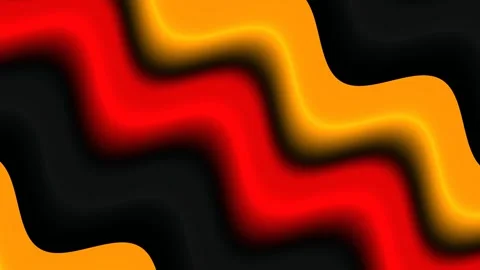 German flag color wave background creates a flowing motion Stock Footage 342371148