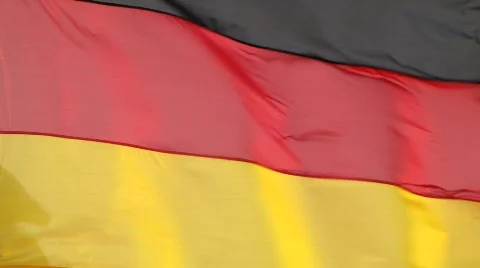 German flag Stock Footage 664842