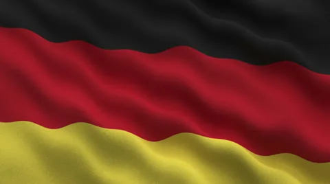 German flag Stock-Footage 22696107