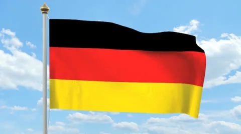 German flag Видео 22752144