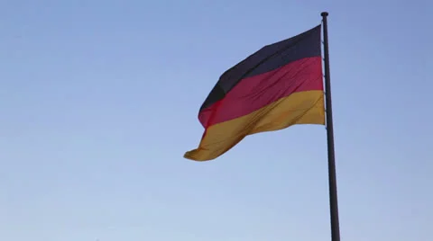 German Flag Stock Footage 27216829