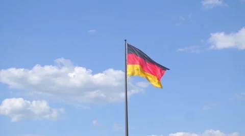 German Flag Stockbeeldmateriaal 53039192