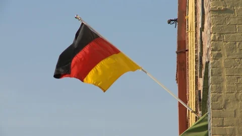 German Flag Stock Footage 92226831