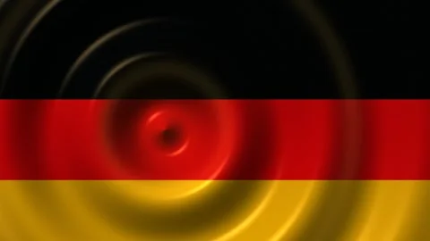 German flag glossy ripple background creates movement and Stock Footage 342391714