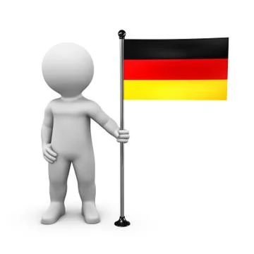 German flag Stock Illustration