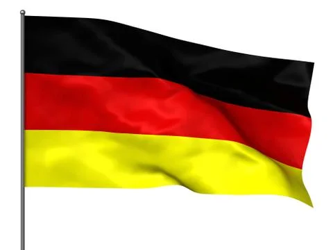 German flag Stock Illustration