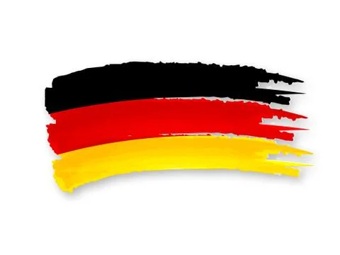 German flag Stock Illustration
