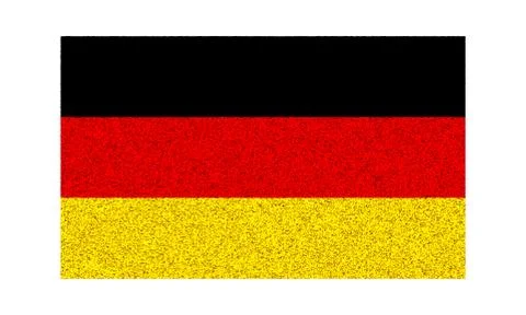 The German flag. Stock Illustration