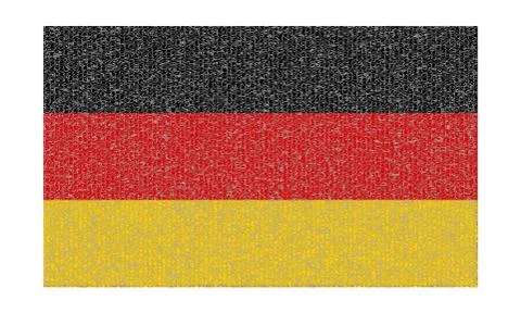 The German flag. Stock Illustration
