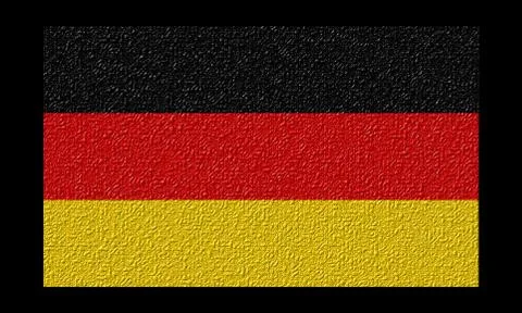 The German flag. Stock Illustration